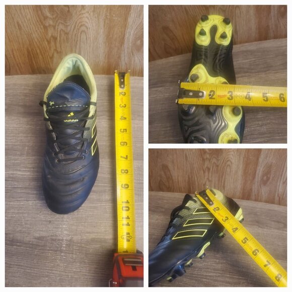 Adidas Copa Gloro 19.2 FG Soccer Cleats Mens Size 7.5 Black Yellow‎ main image 12